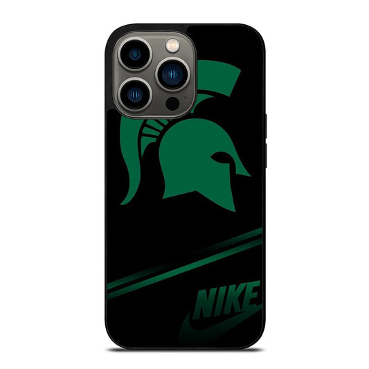 MICHIGAN STATE SPARTANS NFL LOGO iPhone 13 Pro Case Cover