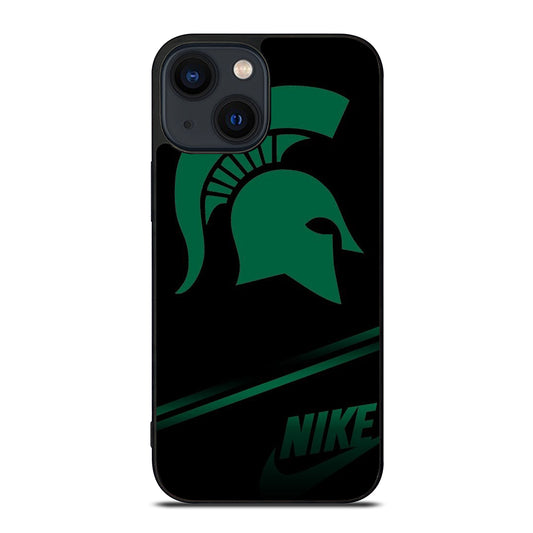 MICHIGAN STATE SPARTANS NFL LOGO iPhone 14 Plus Case Cover