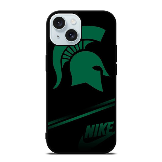 MICHIGAN STATE SPARTANS NFL LOGO iPhone 15 Case Cover