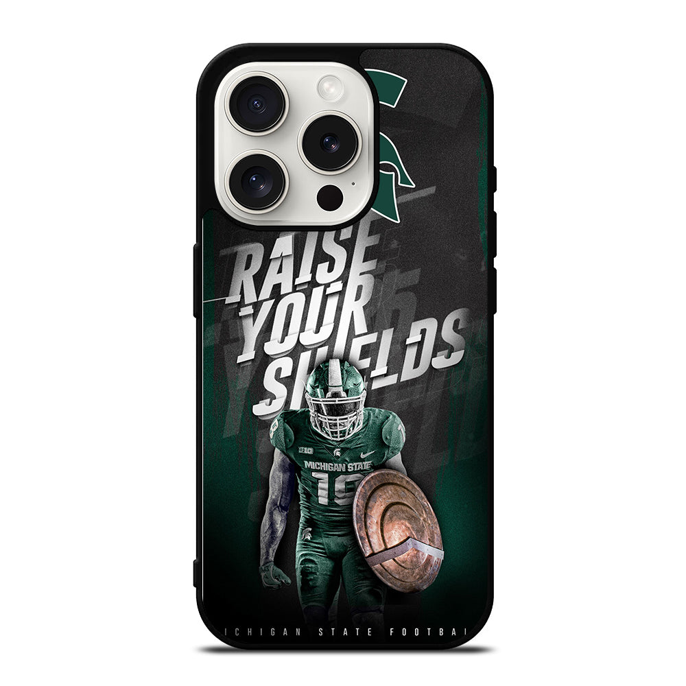 MICHIGAN STATE SPARTANS QUOTE iPhone 15 Pro Case Cover