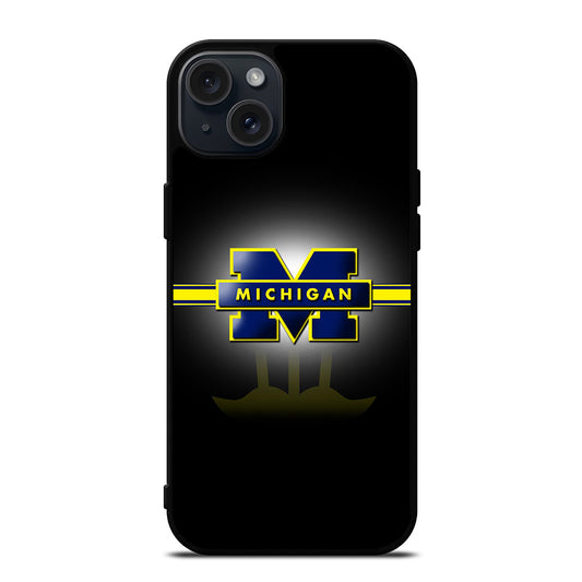 MICHIGAN WOLVERINES FOOTBALL 1 iPhone 15 Plus Case Cover