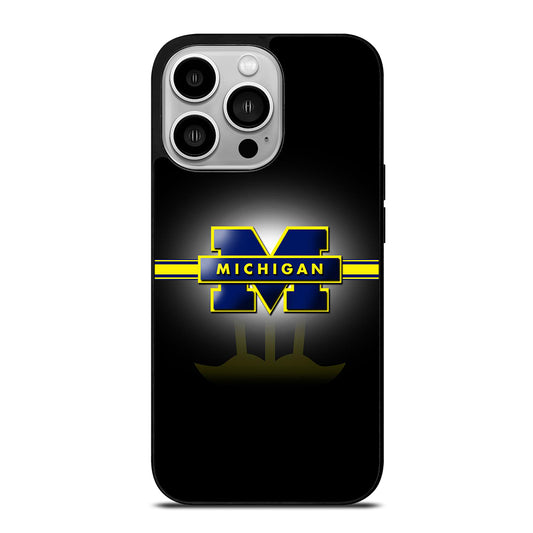 MICHIGAN WOLVERINES FOOTBALL 1 iPhone 14 Pro Case Cover