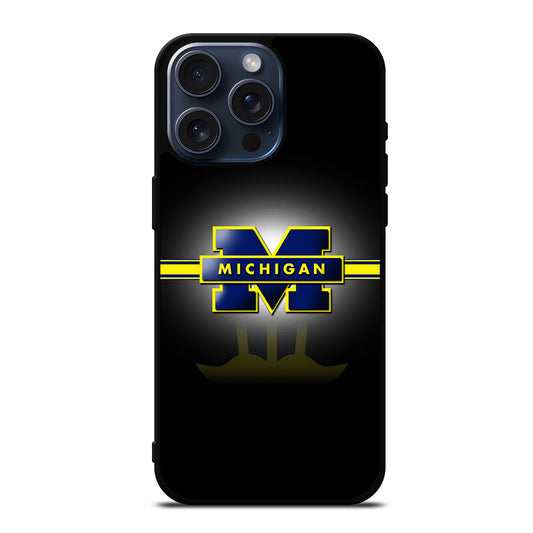 MICHIGAN WOLVERINES FOOTBALL 1 iPhone 15 Pro Max Case Cover