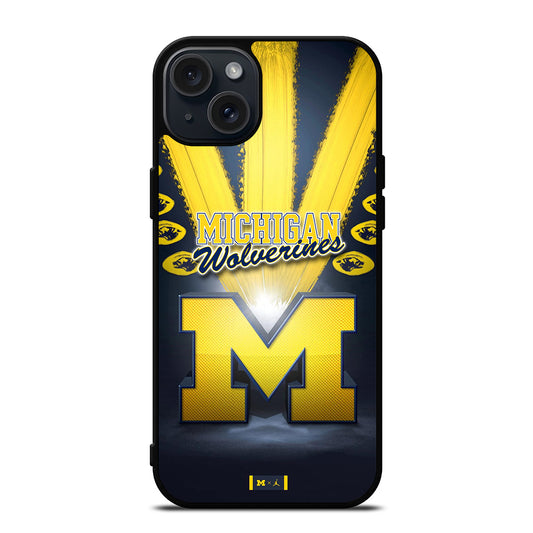 MICHIGAN WOLVERINES FOOTBALL 2 iPhone 15 Plus Case Cover