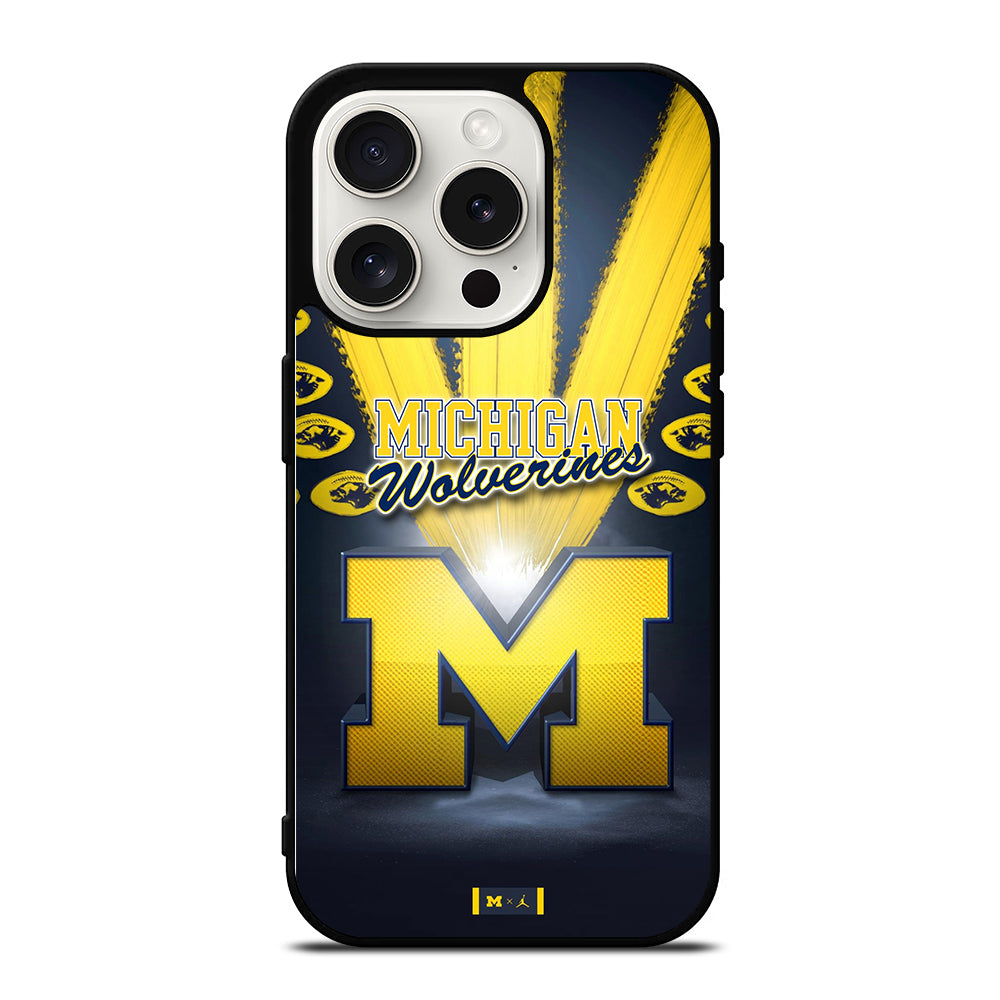 MICHIGAN WOLVERINES FOOTBALL 2 iPhone 15 Pro Case Cover