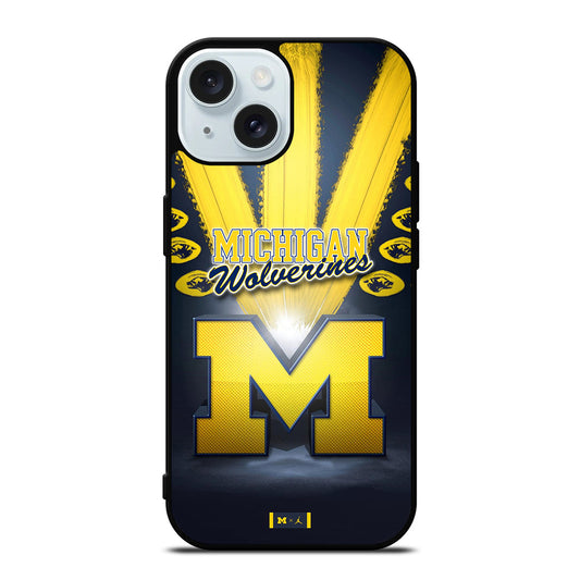 MICHIGAN WOLVERINES FOOTBALL 2 iPhone 15 Case Cover