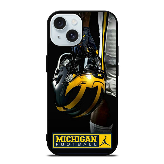 MICHIGAN WOLVERINES FOOTBALL 3 iPhone 15 Case Cover