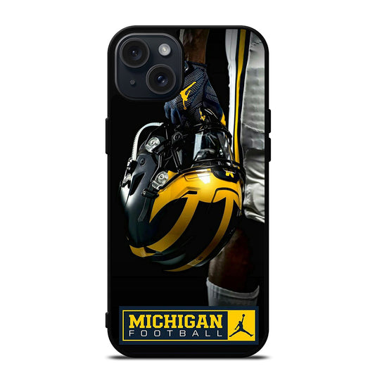 MICHIGAN WOLVERINES FOOTBALL 3 iPhone 15 Plus Case Cover