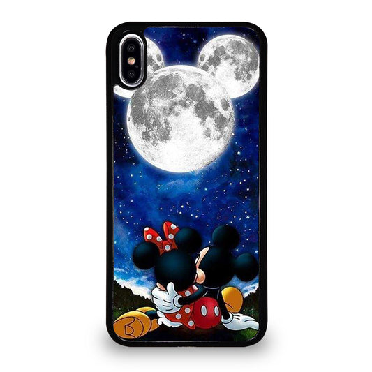 MICKEY AND MINNIE MOUSE MOON iPhone XS Max Case Cover