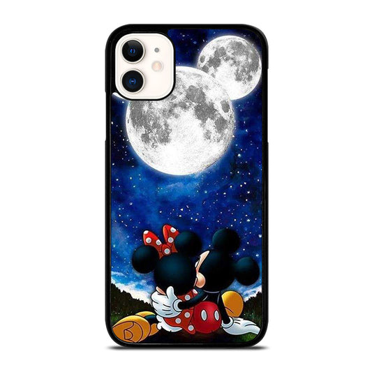 MICKEY AND MINNIE MOUSE MOON iPhone 11 Case Cover