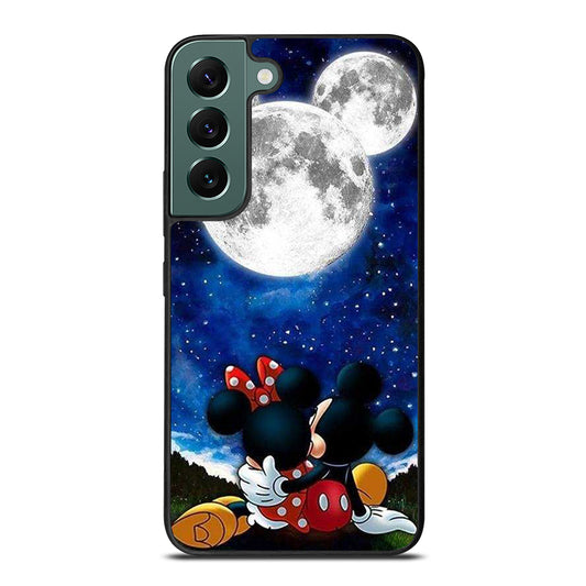 MICKEY AND MINNIE MOUSE MOON Samsung Galaxy S22 Case Cover