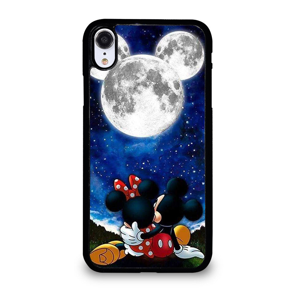 MICKEY AND MINNIE MOUSE MOON iPhone XR Case Cover