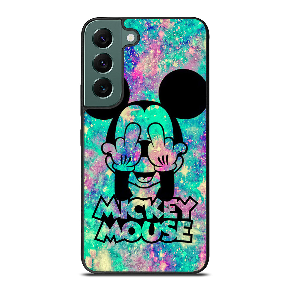 MICKEY MOUSE MIDDLE FINGER Samsung Galaxy S22 Case Cover