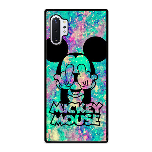 MICKEY MOUSE MIDDLE FINGER Samsung Galaxy Note 10 Plus Case Cover