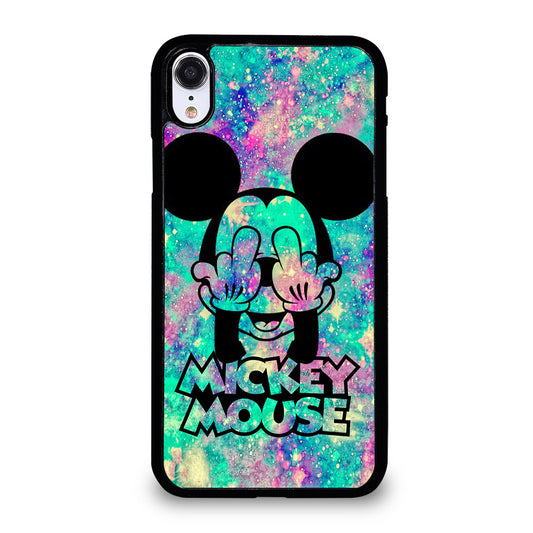 MICKEY MOUSE MIDDLE FINGER iPhone XR Case Cover