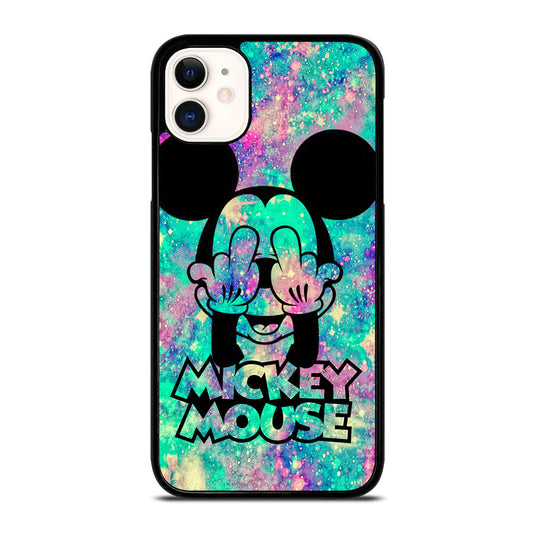 MICKEY MOUSE MIDDLE FINGER iPhone 11 Case Cover