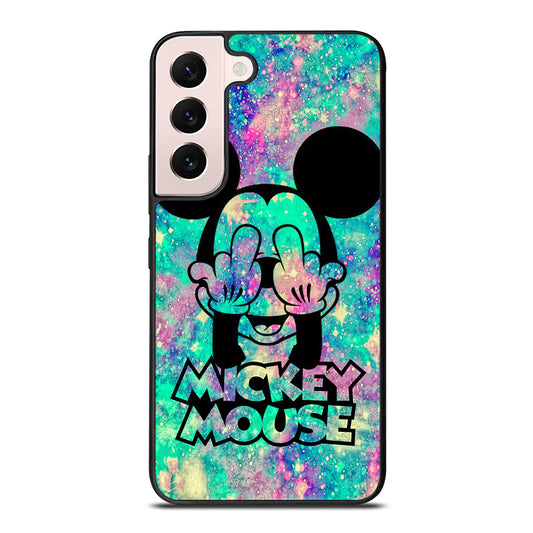 MICKEY MOUSE MIDDLE FINGER Samsung Galaxy S22 Plus Case Cover