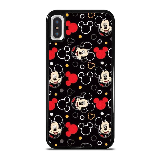 MICKEY MOUSE PATTERN iPhone X / XS Case Cover