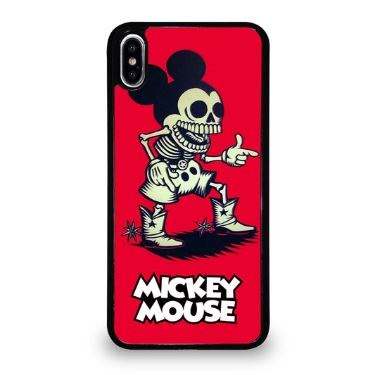 MICKEY MOUSE SKULL iPhone XS Max Case Cover