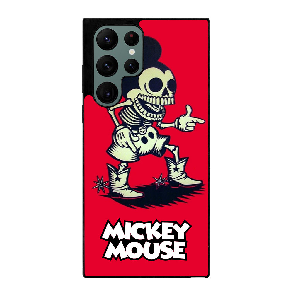 MICKEY MOUSE SKULL Samsung Galaxy S22 Ultra Case Cover