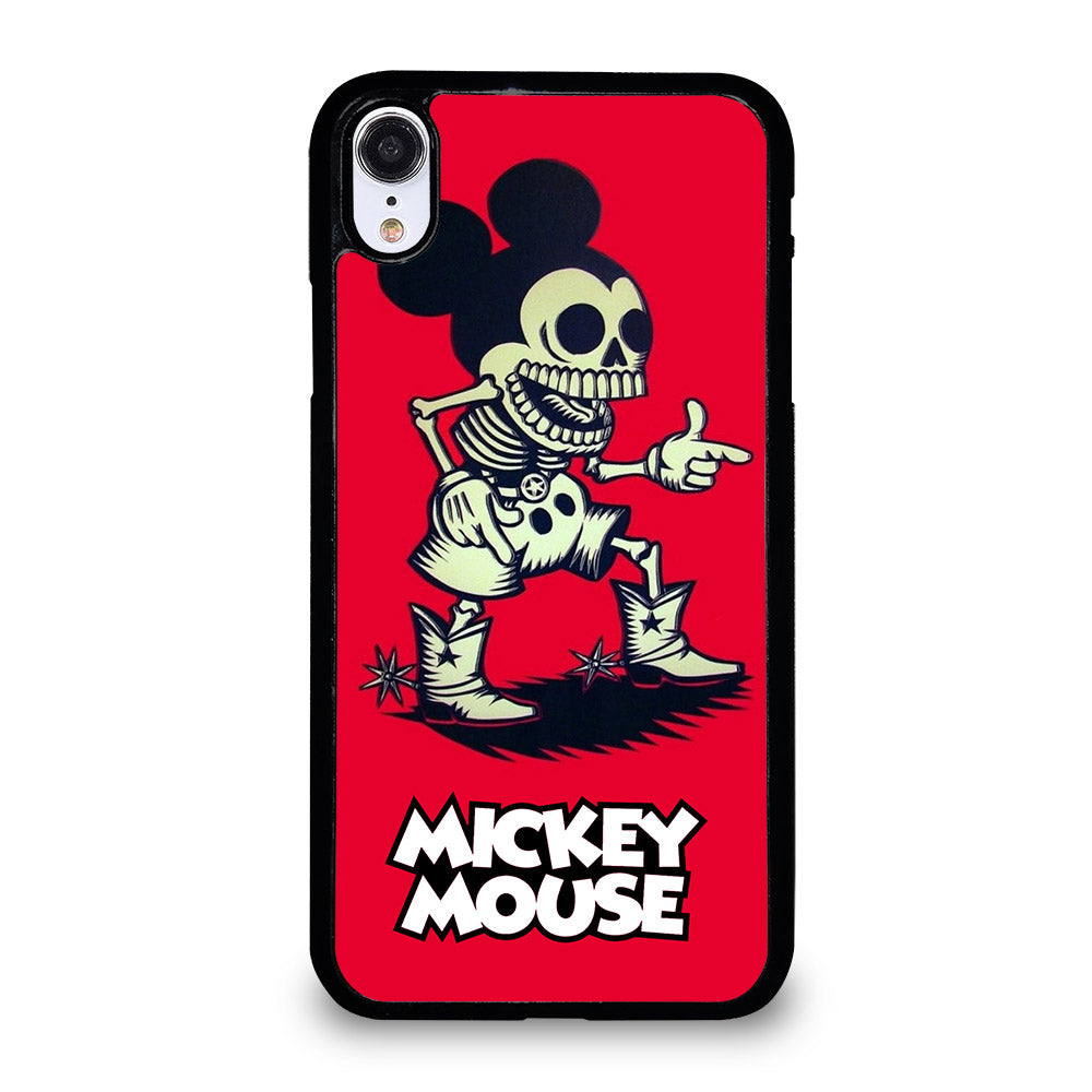 MICKEY MOUSE SKULL iPhone XR Case Cover