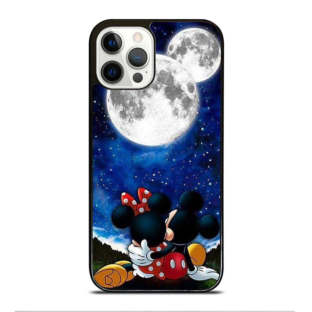 MICKEY AND MINNIE MOUSE MOON iPhone 12 Pro Case Cover