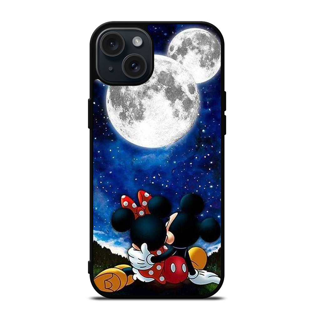 MICKEY AND MINNIE MOUSE MOON iPhone 15 Plus Case Cover
