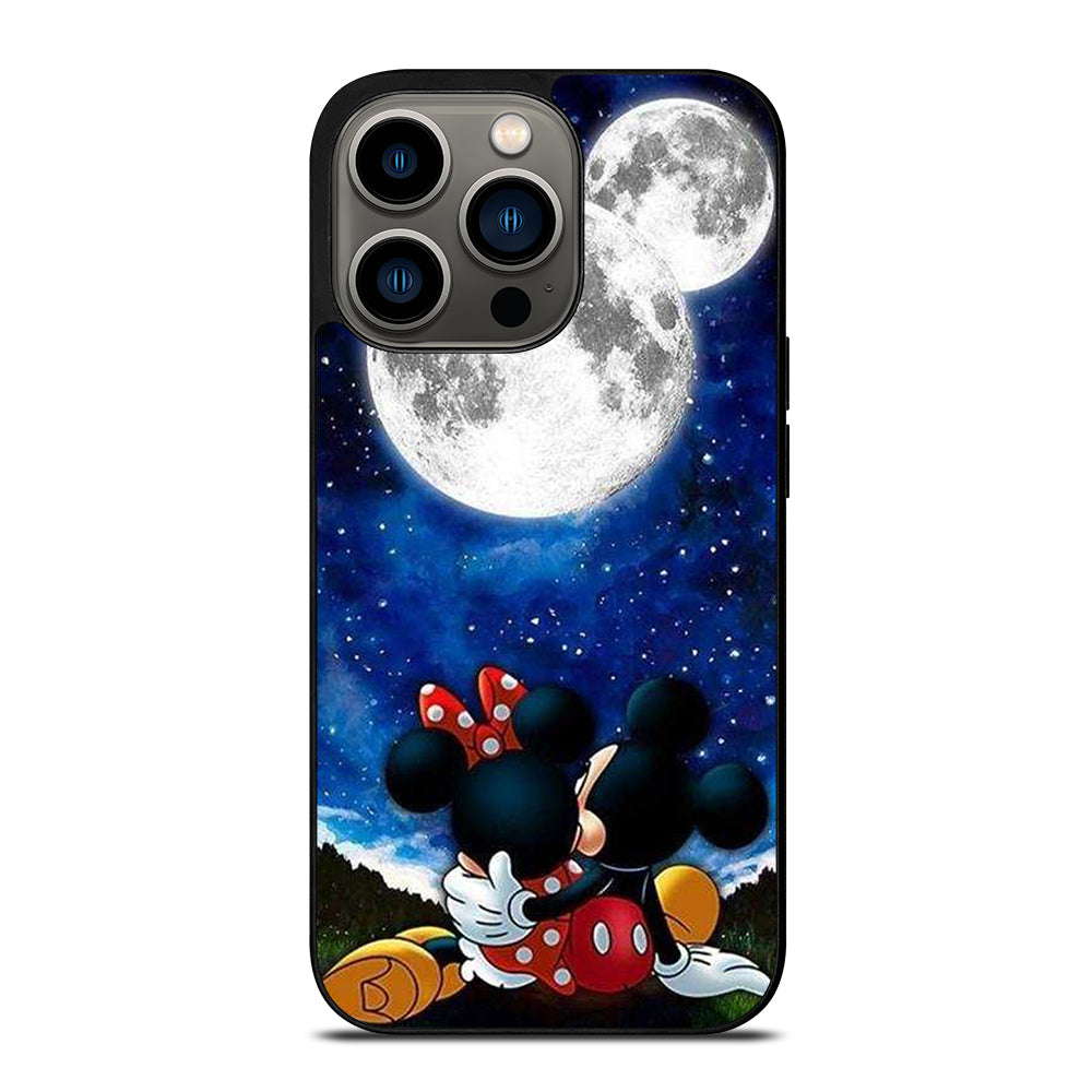 MICKEY AND MINNIE MOUSE MOON iPhone 13 Pro Case Cover