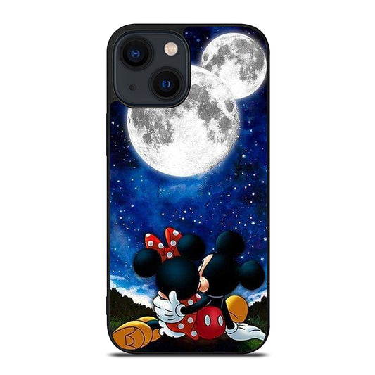 MICKEY AND MINNIE MOUSE MOON iPhone 14 Plus Case Cover