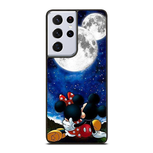 MICKEY AND MINNIE MOUSE MOON Samsung Galaxy S21 Ultra Case Cover