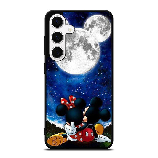 MICKEY AND MINNIE MOUSE MOON Samsung Galaxy S24 Case Cover