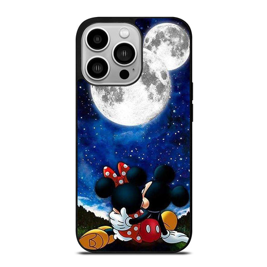 MICKEY AND MINNIE MOUSE MOON iPhone 14 Pro Case Cover