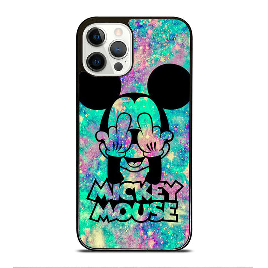 MICKEY MOUSE MIDDLE FINGER iPhone 12 Pro Case Cover