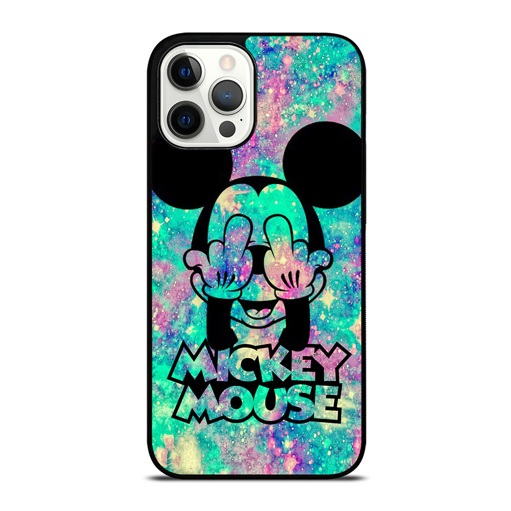 MICKEY MOUSE MIDDLE FINGER iPhone 12 Pro Max Case Cover