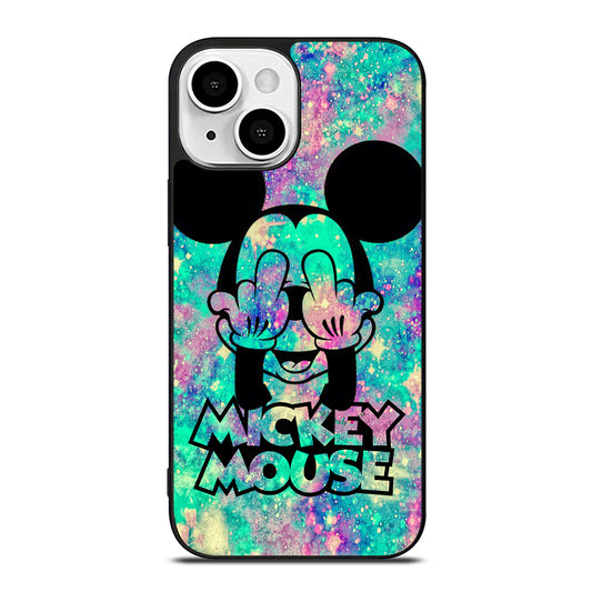 MICKEY MOUSE MIDDLE FINGER iPhone 13 Mini Case Cover