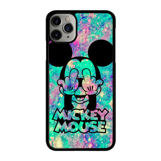 MICKEY MOUSE MIDDLE FINGER iPhone 11 Pro Max Case Cover