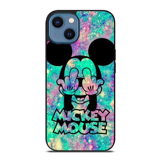 MICKEY MOUSE MIDDLE FINGER iPhone 14 Case Cover