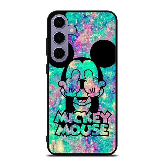 MICKEY MOUSE MIDDLE FINGER Samsung Galaxy S24 Plus Case Cover