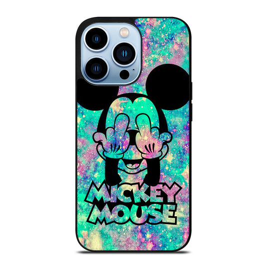 MICKEY MOUSE MIDDLE FINGER iPhone 13 Pro Max Case Cover