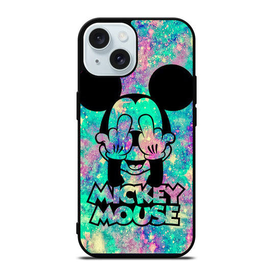 MICKEY MOUSE MIDDLE FINGER iPhone 15 Case Cover