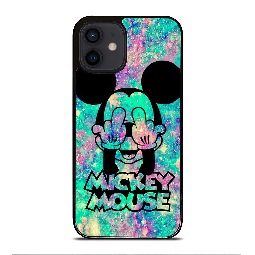 MICKEY MOUSE MIDDLE FINGER iPhone 12 Mini Case Cover