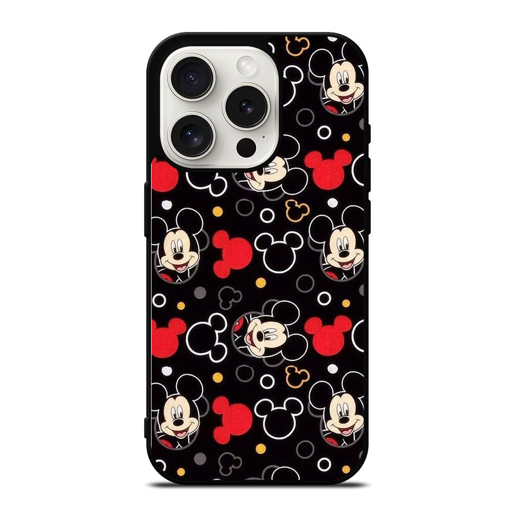 MICKEY MOUSE PATTERN iPhone 15 Pro Case Cover