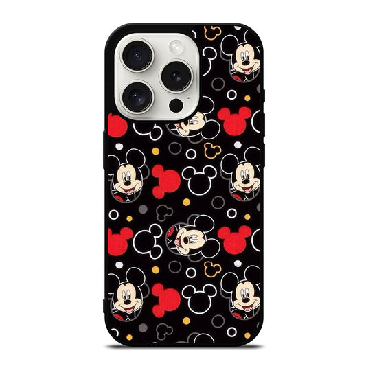 MICKEY MOUSE PATTERN iPhone 15 Pro Case Cover