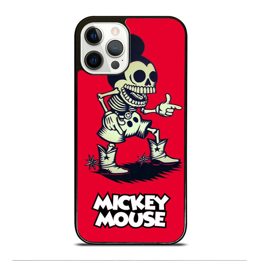 MICKEY MOUSE SKULL iPhone 12 Pro Case Cover