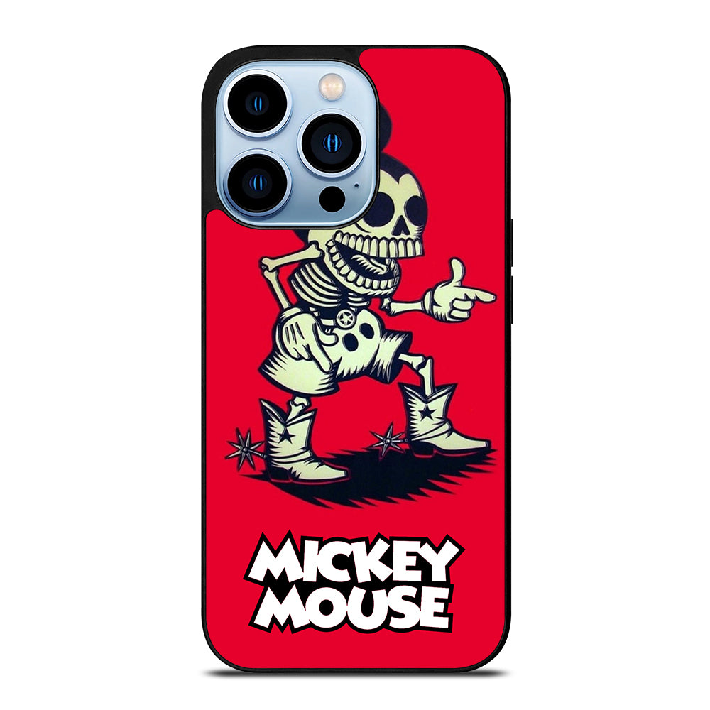 MICKEY MOUSE SKULL iPhone 13 Pro Max Case Cover