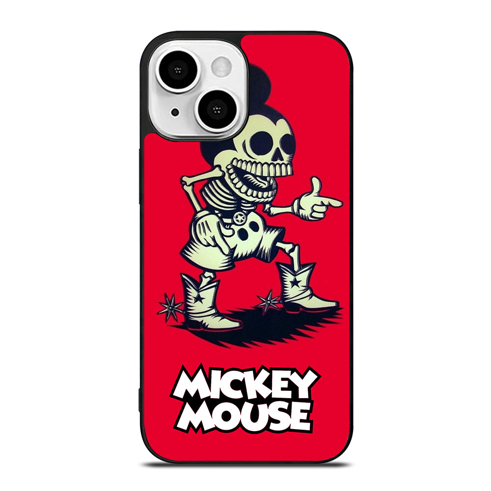 MICKEY MOUSE SKULL iPhone 13 Mini Case Cover