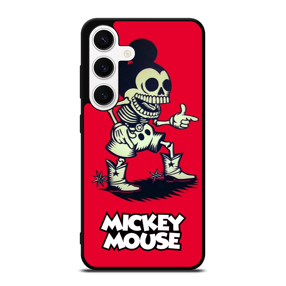 MICKEY MOUSE SKULL Samsung Galaxy S24 Case Cover