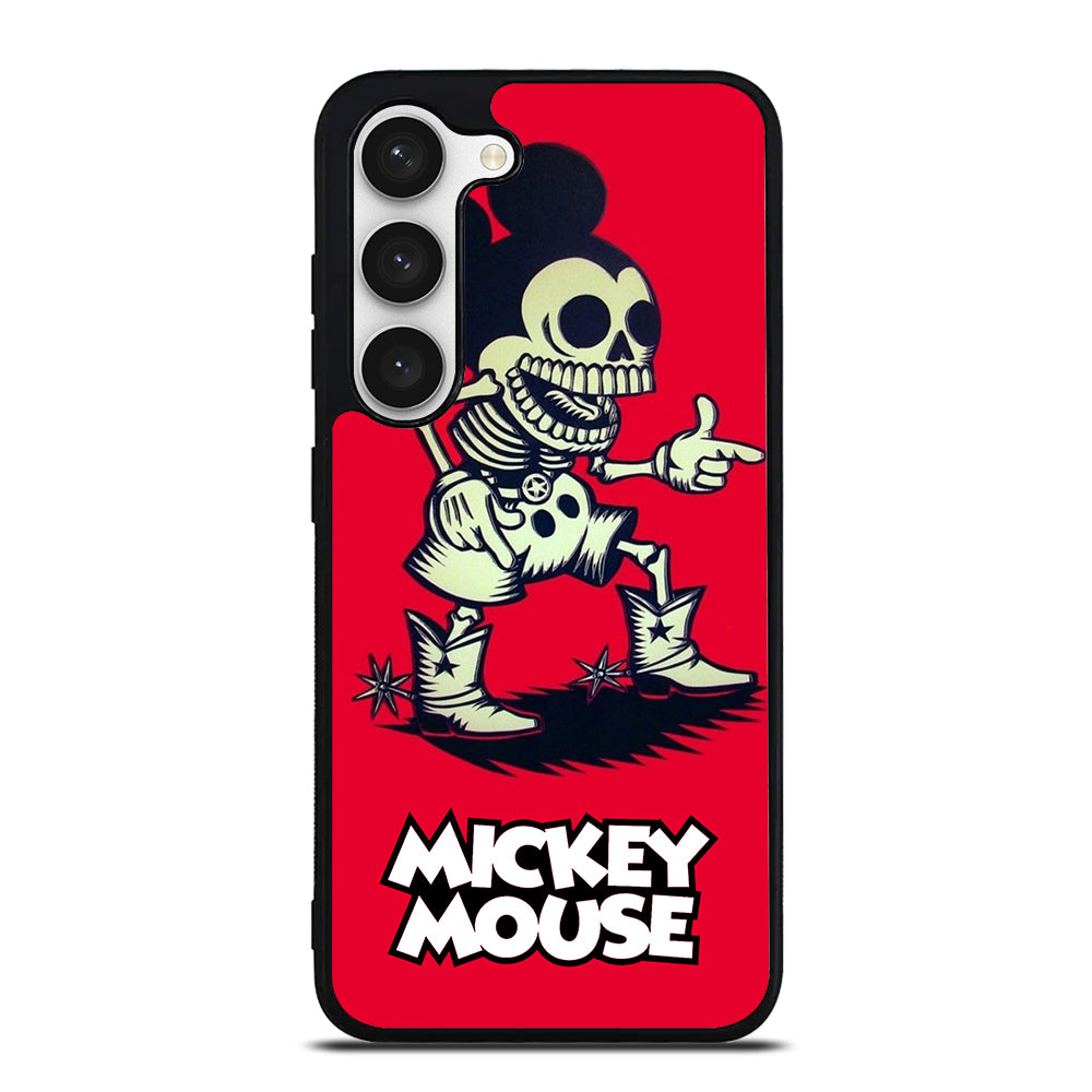 MICKEY MOUSE SKULL Samsung Galaxy S23 Case Cover