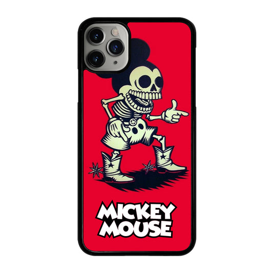 MICKEY MOUSE SKULL iPhone 11 Pro Max Case Cover