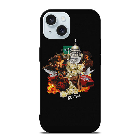 MIGOS CULTURE LOGO iPhone 15 Case Cover